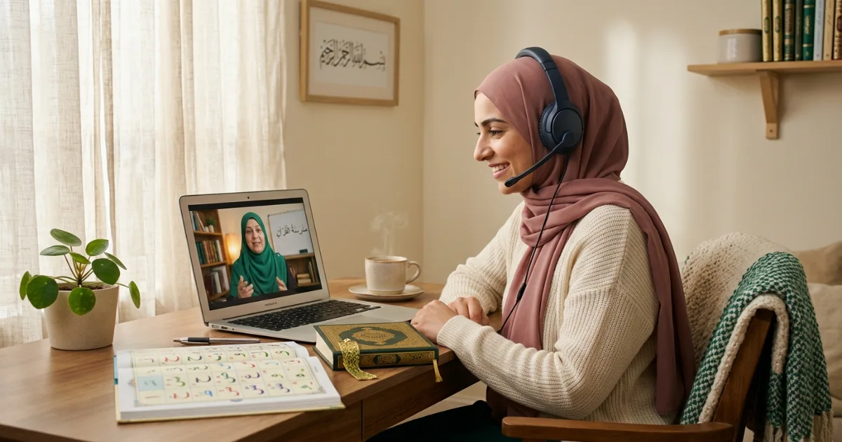 Online Quran classes in Chicago, IL with certified female Quran teacher