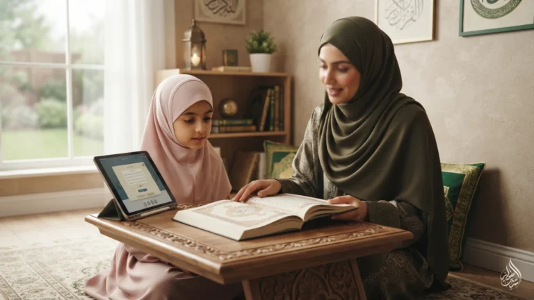 Week one Quran reading foundation plan with letter recognition Harkaat and slow decoding