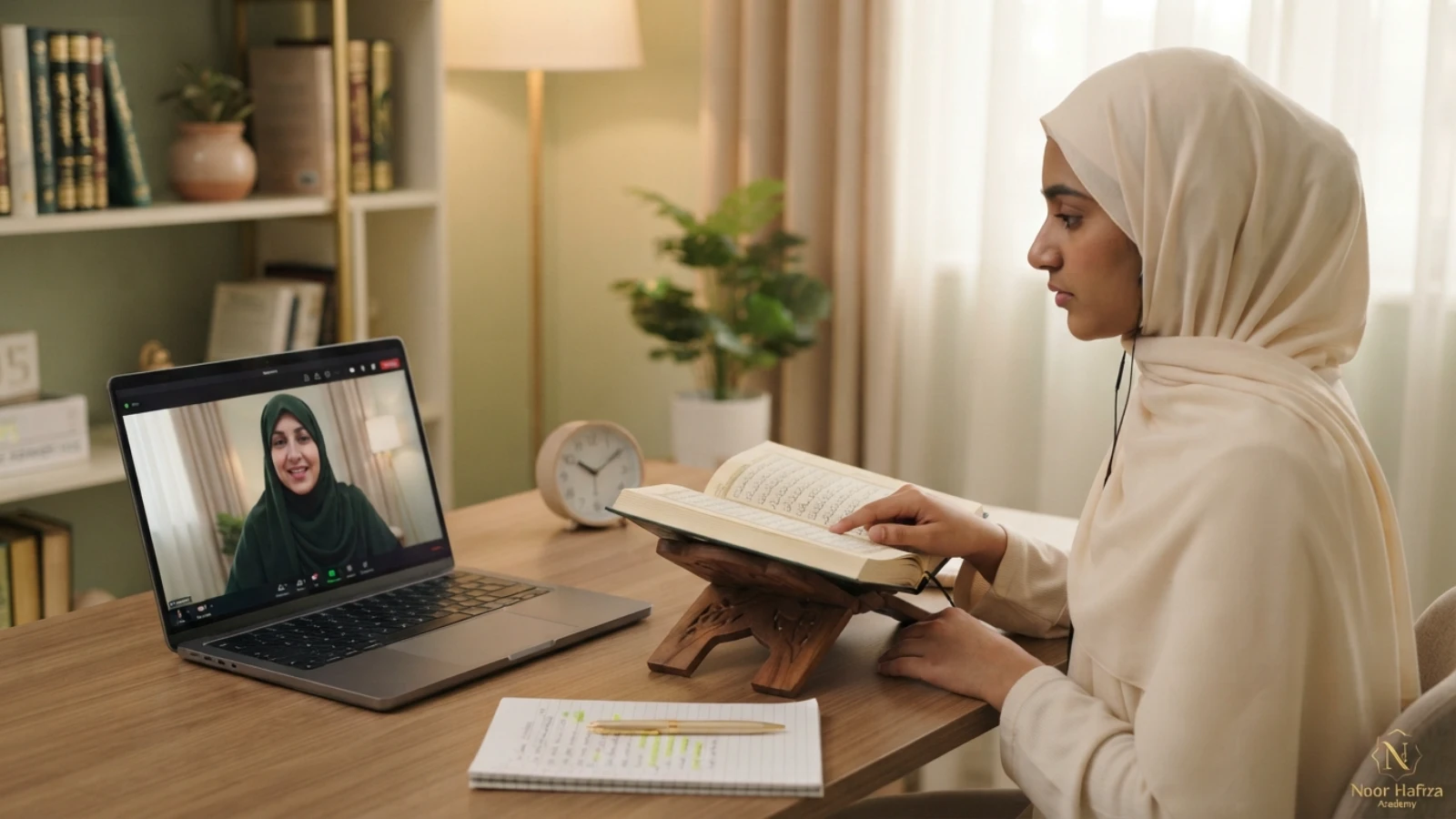 Week two Quran reading accuracy plan with Makharij Sukoon Shaddah and joined words