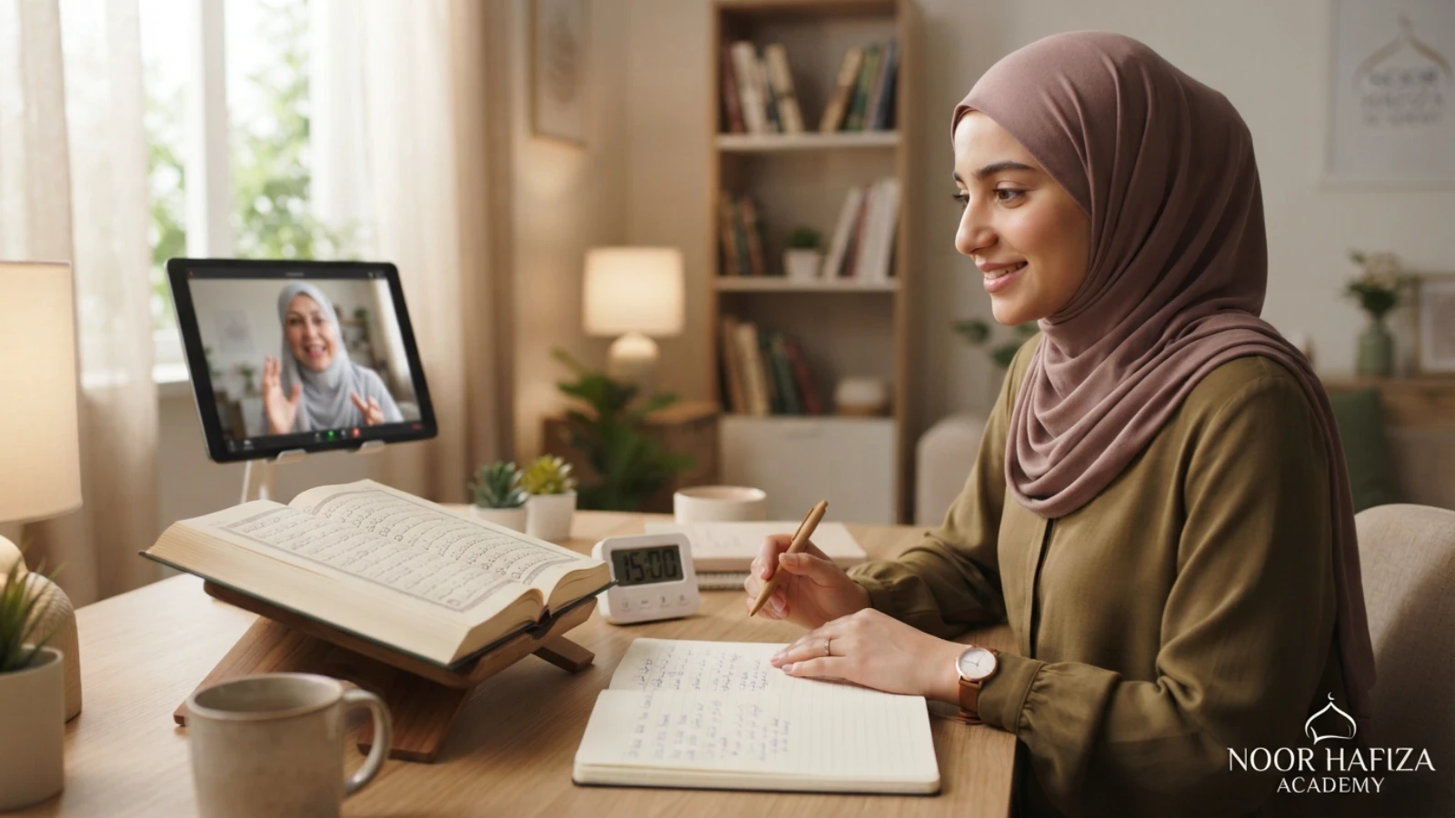 Quran reading progress tracker for accuracy fluency pronunciation independence and daily practice