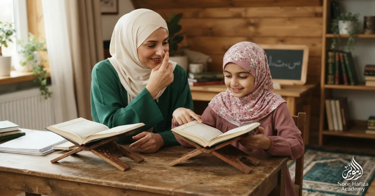 How to pronounce Ikhfa with controlled Ghunnah and correct tongue position