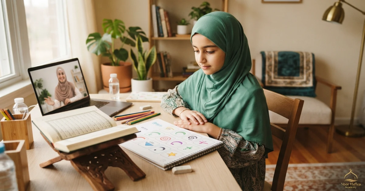 Ikhfa Tajweed practice checklist for letters Ghunnah examples and fresh Quran reading