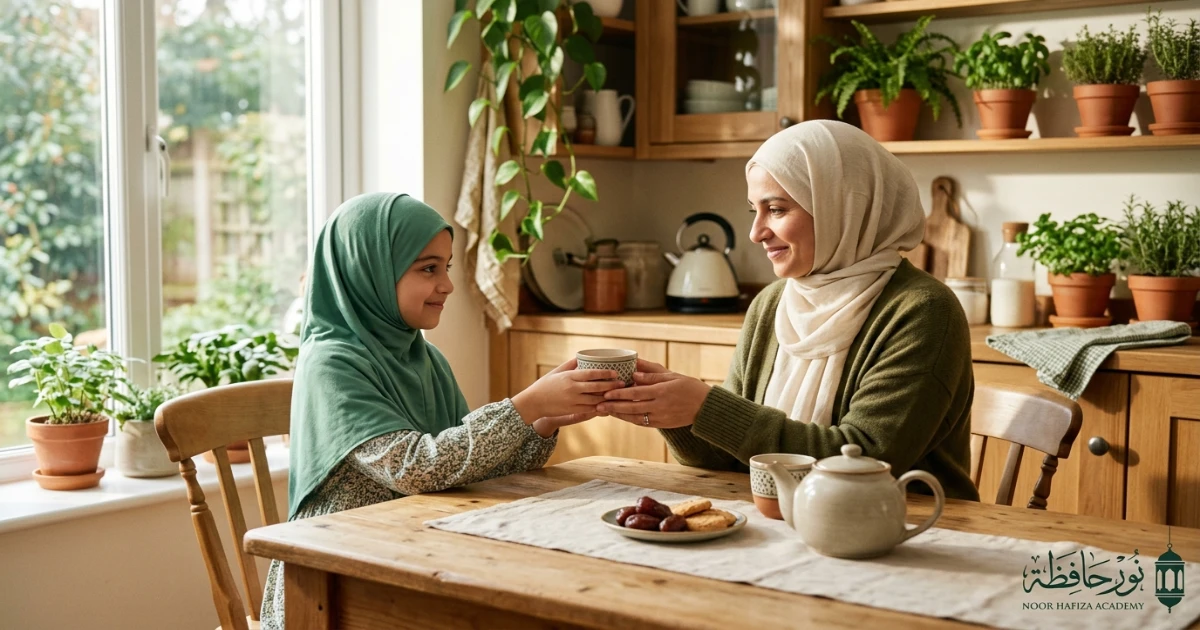 Islamic manners for kids learning respect honesty kindness and everyday adab at home