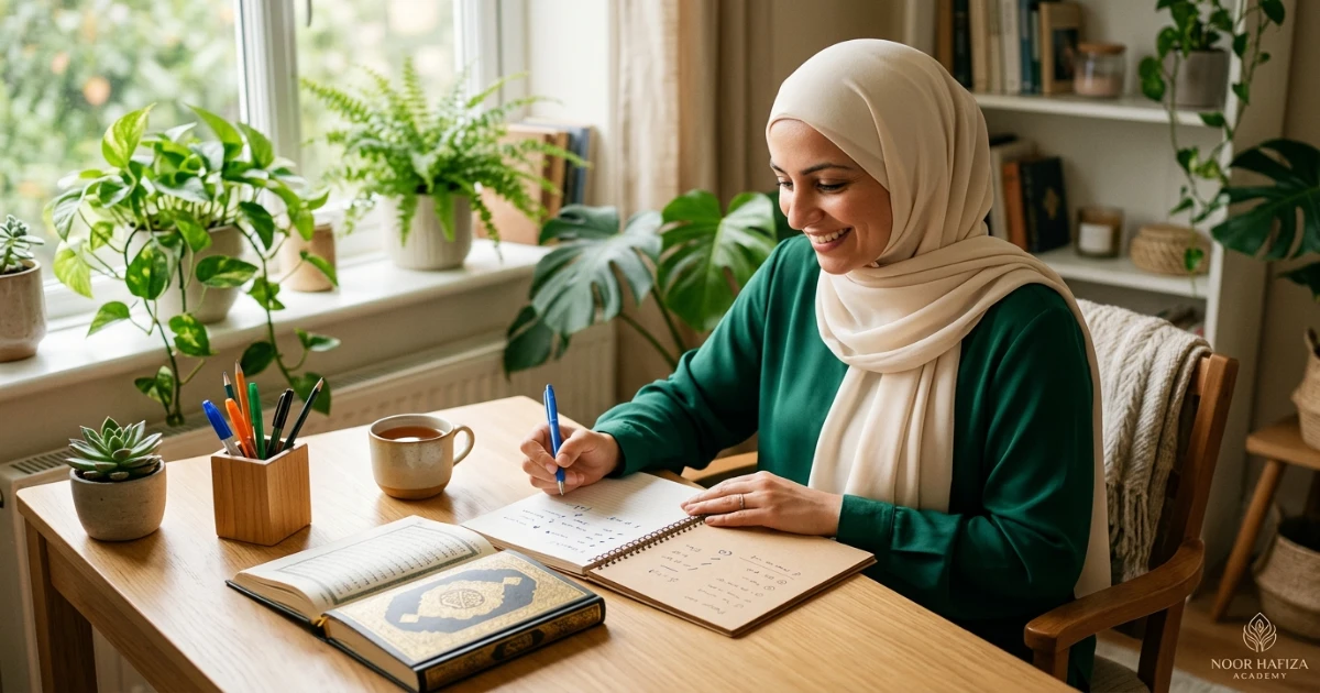 Quran progress tracker for accuracy fluency pronunciation and confidence after a long break
