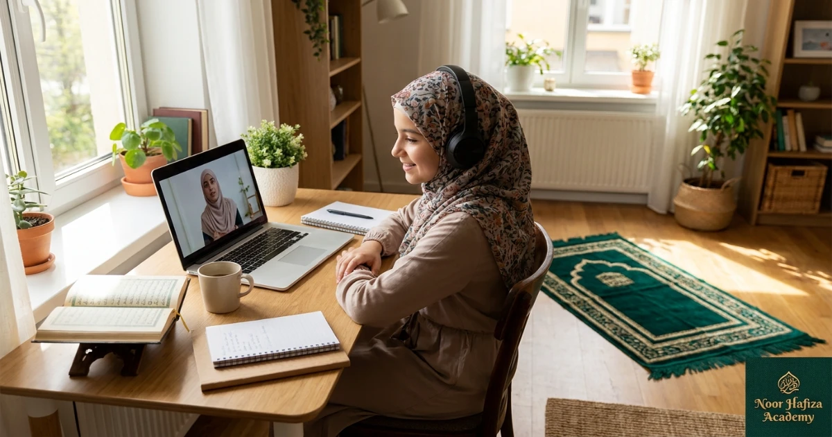 Weekend online Quran classes for West Coast families in Pacific Time