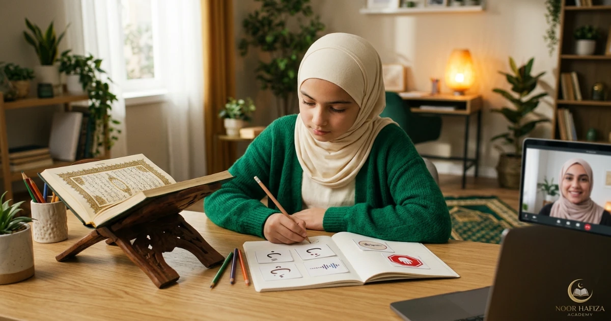 Tafkheem and Tarqeeq practice checklist for heavy letters light letters Ra Lam and Alif